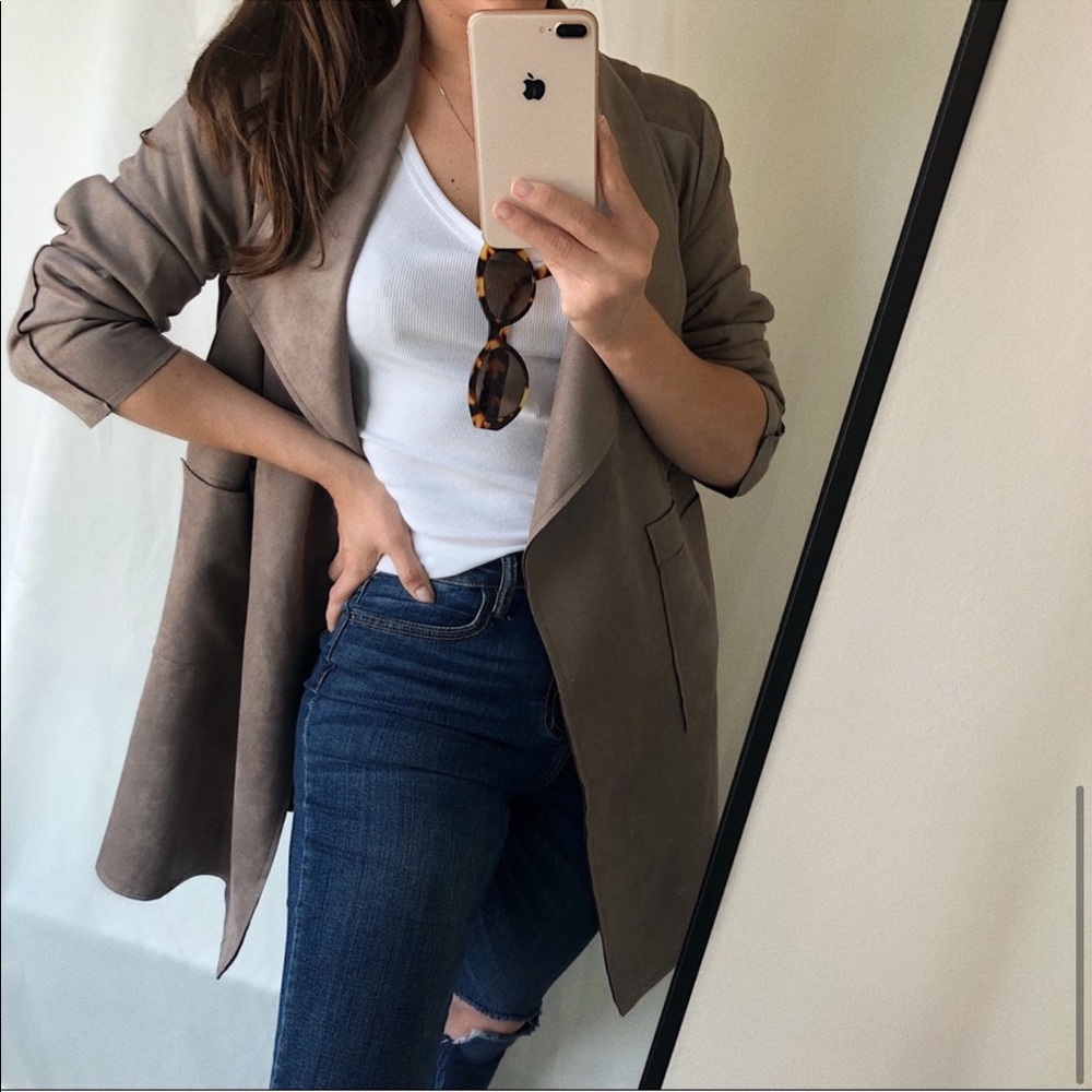🔁 Suede Jacket